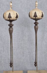 Christmas Tree Hollow-Globe Ornaments