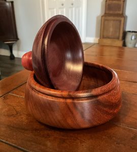 Uncovered bowl