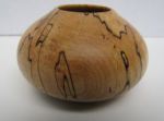 Spalted Maple Hollow Form by Brian Vaughan